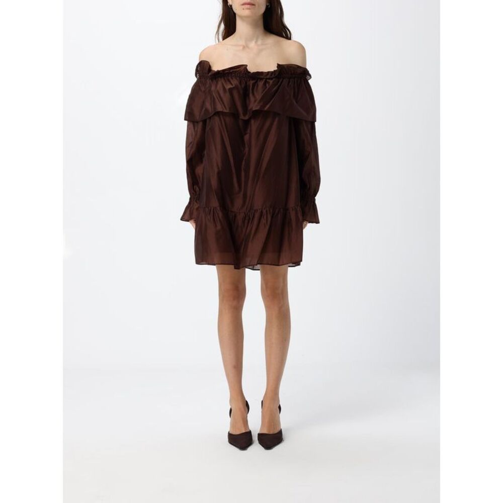 Actitude Twinset Dress Woman Brown